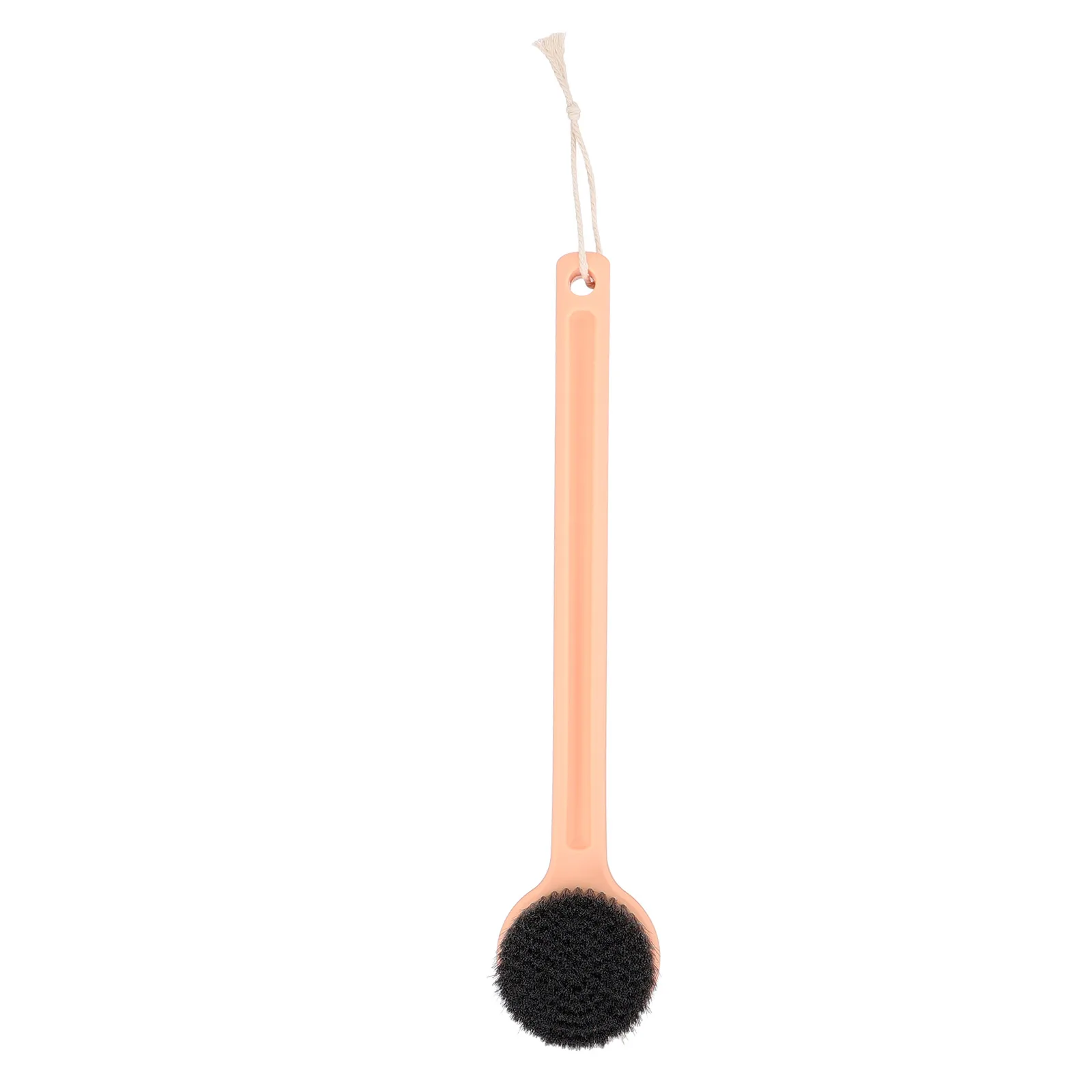 

Plastic Bath Handle for Shower Body Scrub Stress Reduction Durable Bristles Gentle Shower Brush Skin Care