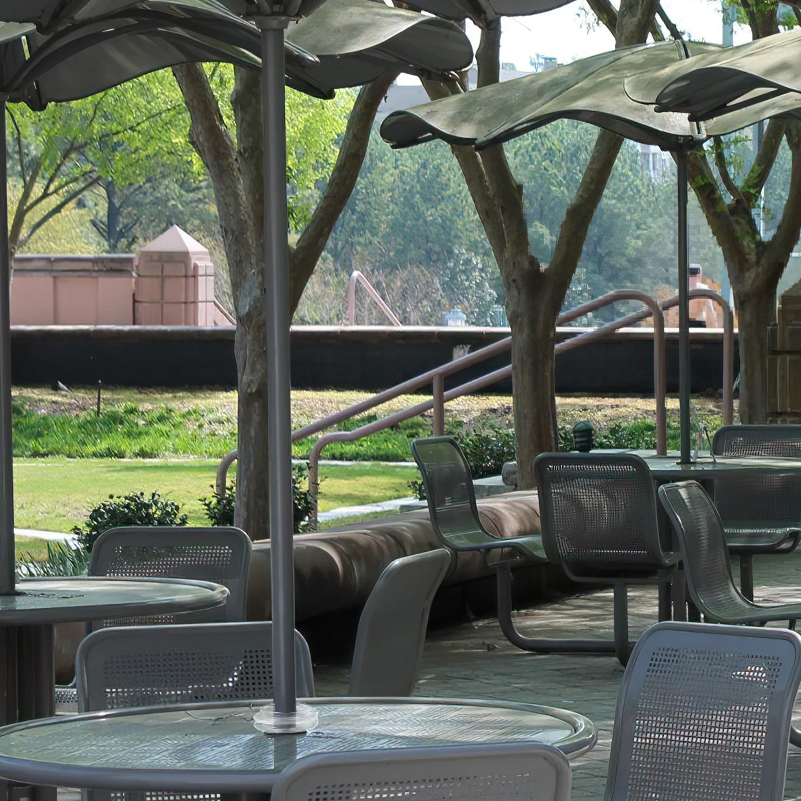 

6Sets Outdoor Silicone Umbrella Hole Rings Patio Table Umbrella Fixing Tool Protective Silicone Ring Insert Plugs