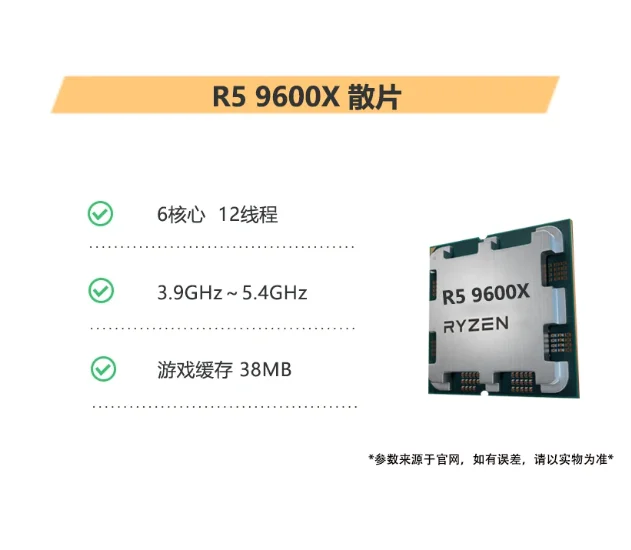 AMD R7 9700X CPU Processor 12-Core 24-Thread R5 9600X R9 9900X 9950X - High-Performance Desktop Gaming And Multitasking