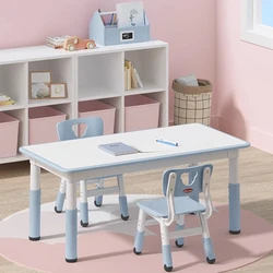 Juego De mesa y silla para niños, escritorio para bebé, trona, muebles para estudiantes, estudio primaria, Mesitas De Noche
