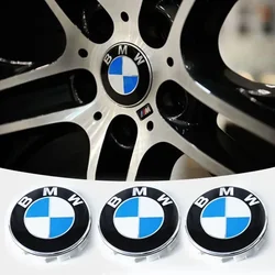 4Pcs 56/68mm Car Emblem Wheel Center Hub Cover Sticker Rim Badge Emblem Accessories For Bmw M E46 E90 E60 F10 F30 E39 E36 F20