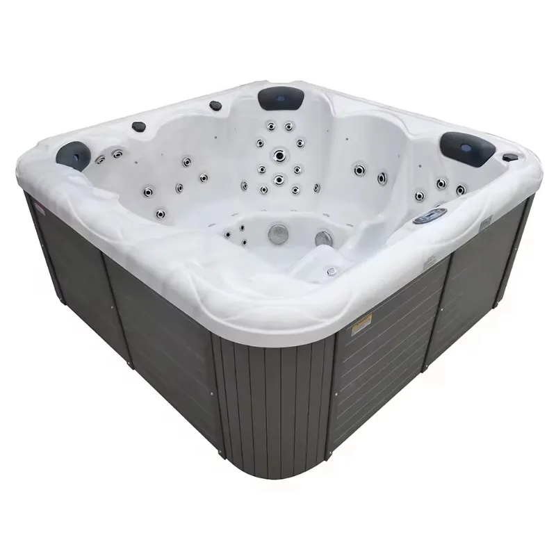 2026 Luxury Design 6 Person Family Hot Tub Outdoor Spa Tub for Adult