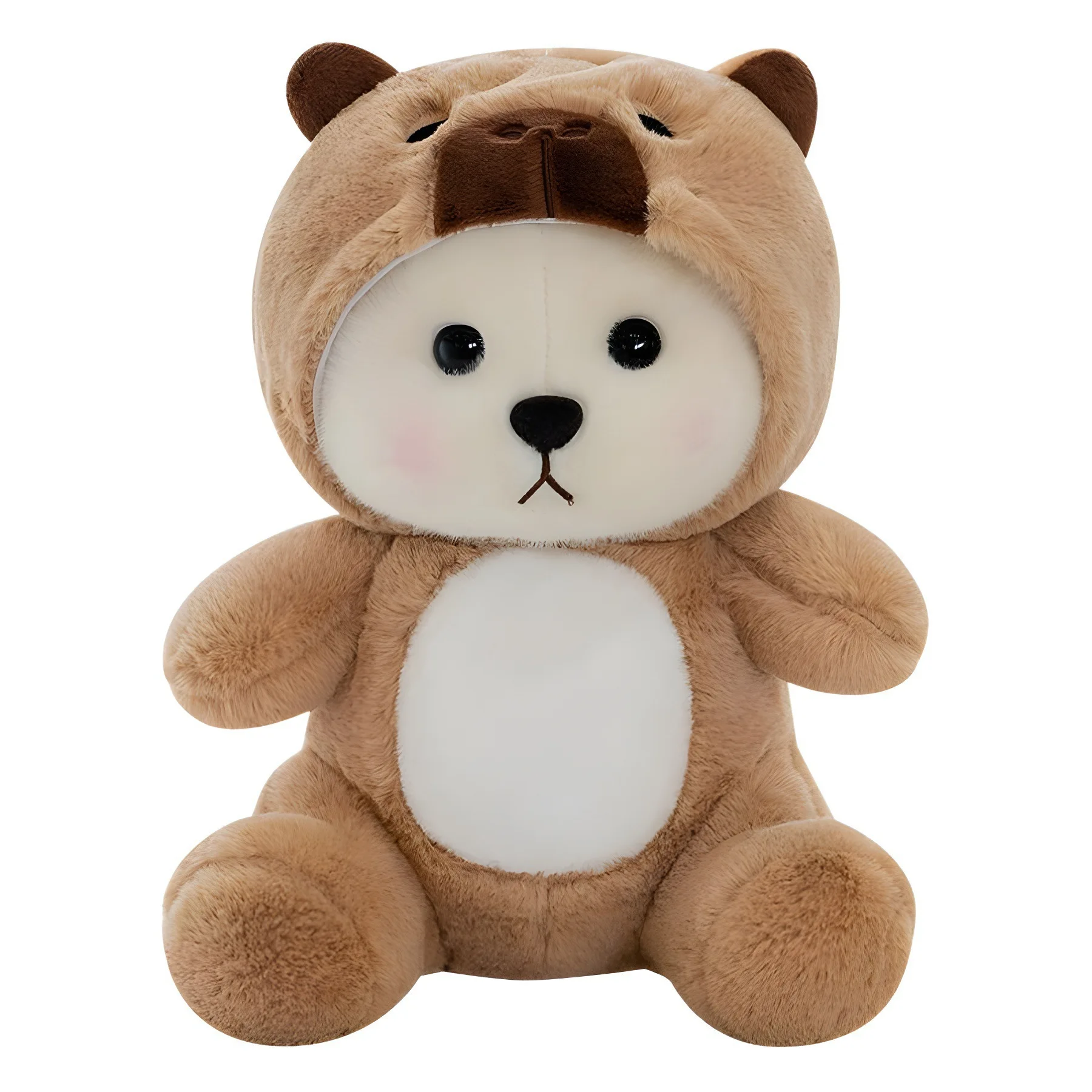 Oso de peluche de oso de lirio, Animal relleno transformador para niños, regalo de cumpleaños y Navidad, muñeco de peluche suave para niñas, almohada de abrazo para la hora de dormir