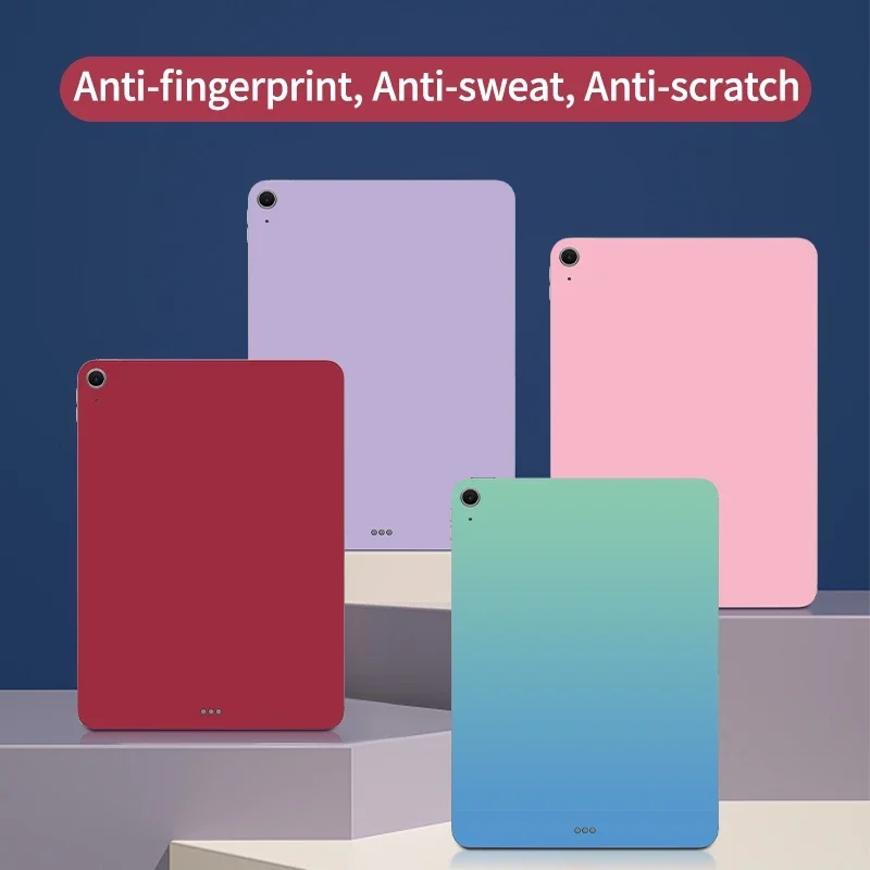 Tablet Sticker For 2024 iPad Pro M4 / Air M2 11 13 inch Colourful Skin anti-scratch with Tablet Side Bezel Section Sticker