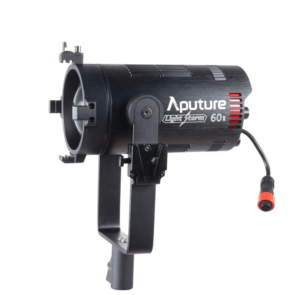 Aputure LS 60x,Light Storm 60x LED Video Light,60W Bi-Color 2700-6500K,Support App Control,Built-in light FX,Bowens Mount