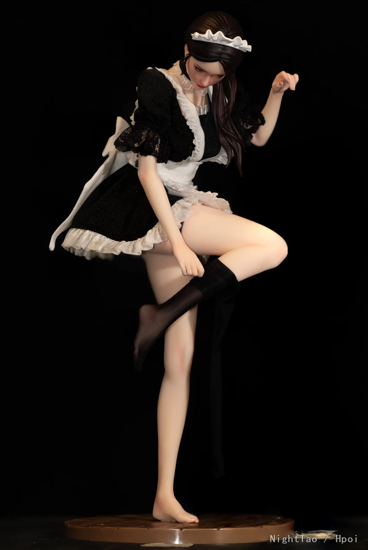 TYCTOYS Disponibile Genuino She è vero Bearpanda × Lou LL 1/6 Cameriera Ultra Realistica Figura Bella Ragazza Modello Giocattoli Collezione