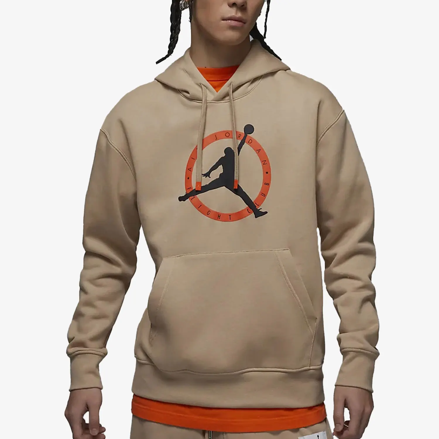 

Nike Authentic Air Jordan Men's Fleece Lined Hooded Sweatshirt FB7051-277