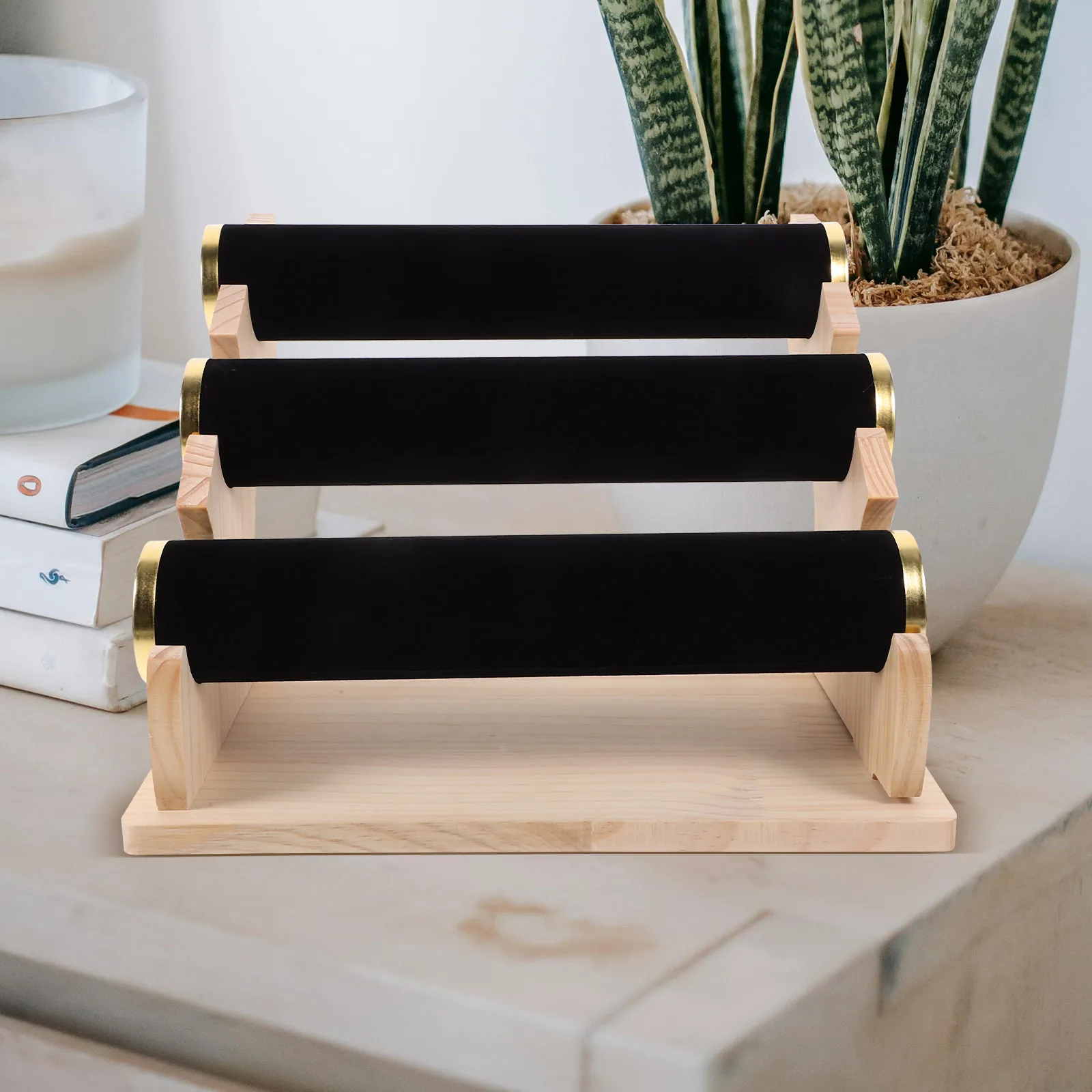 

Three Tier St Bracelet Watch Storage Rack Holder Watch Display Rack ganizer Home Storage Bracelet Holder Solution