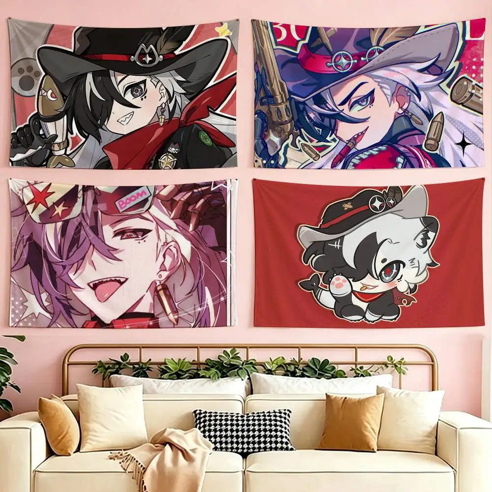 

Anime Game B-oothill flag Suitable For Party Club Outdoor Interior Wall Decoration Banner Fans Gift