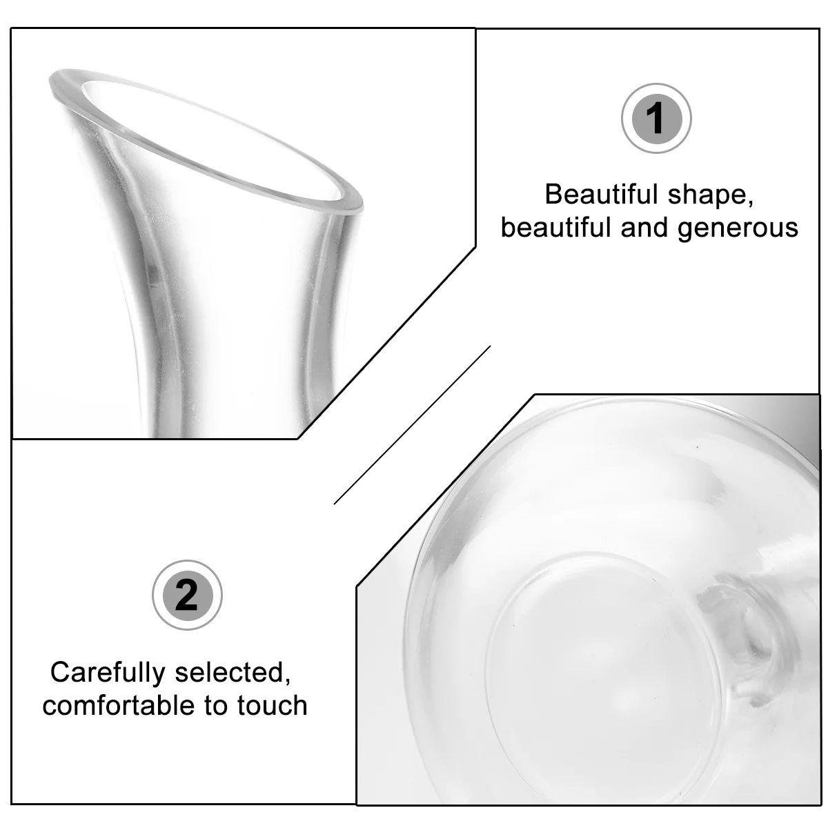 

Unbreakable Wine Decanter Aerator with Stopper Functional Red Home Decoration for