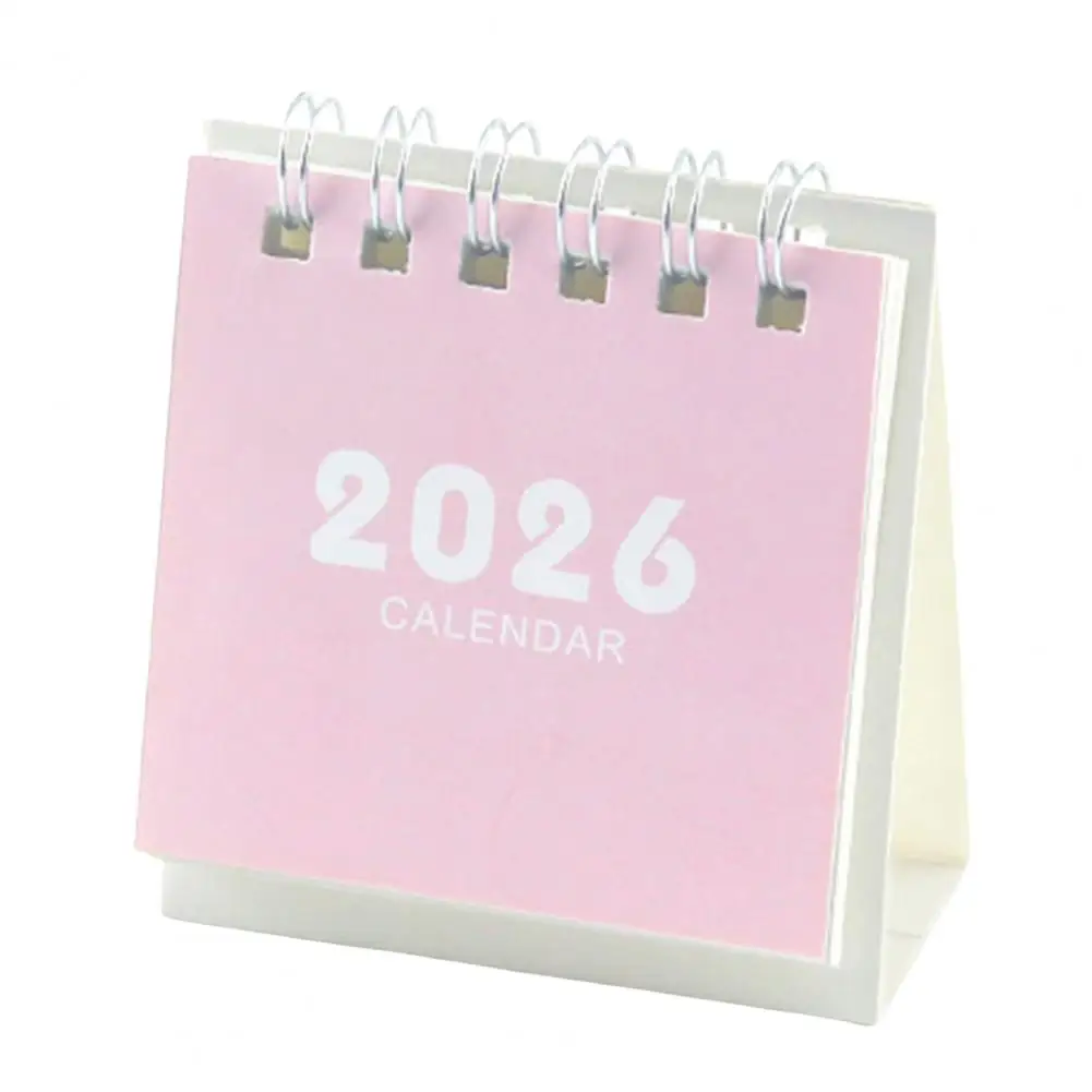 2026 أجندة مكتبية /رزنامة مكتبية سهلة الاستخدام تقويم أسبوعي 2026 مجموعة تقويم مكتبي صغير مع تصاميم كرتونية لطيفة للمكتب للمدرسة #5