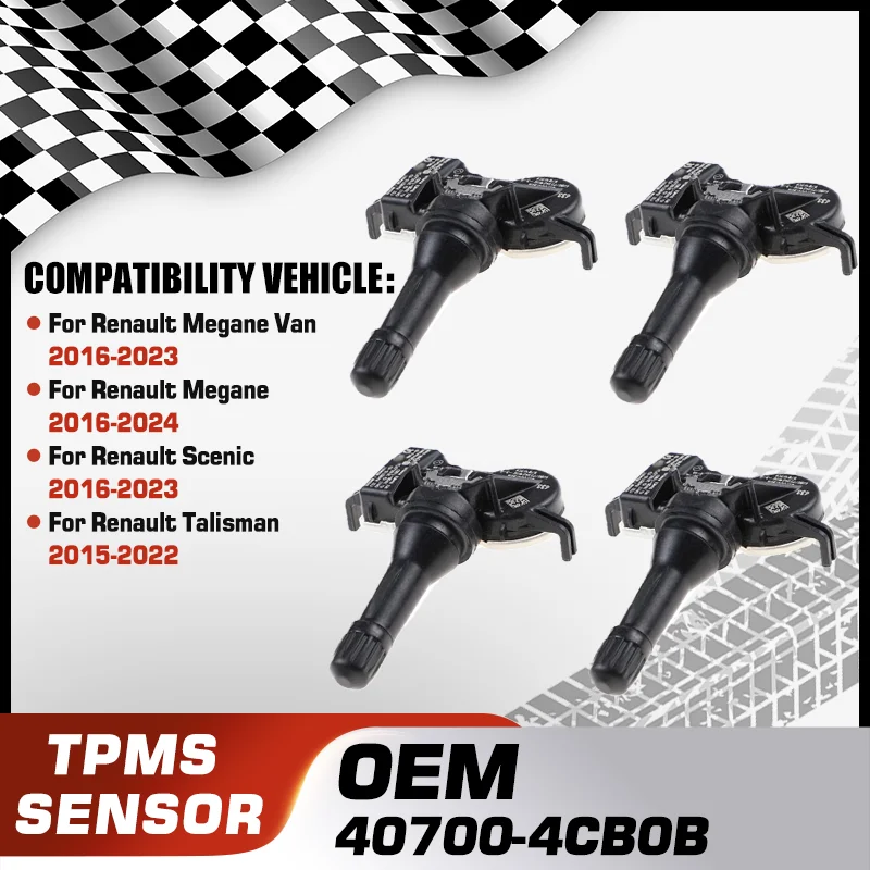 

TPMS Tire Pressure Sensor For Renault Megane Van Renault Scenic 2016-2023 Renault Megane 2016-2024 Renault Talisman 2015-2022