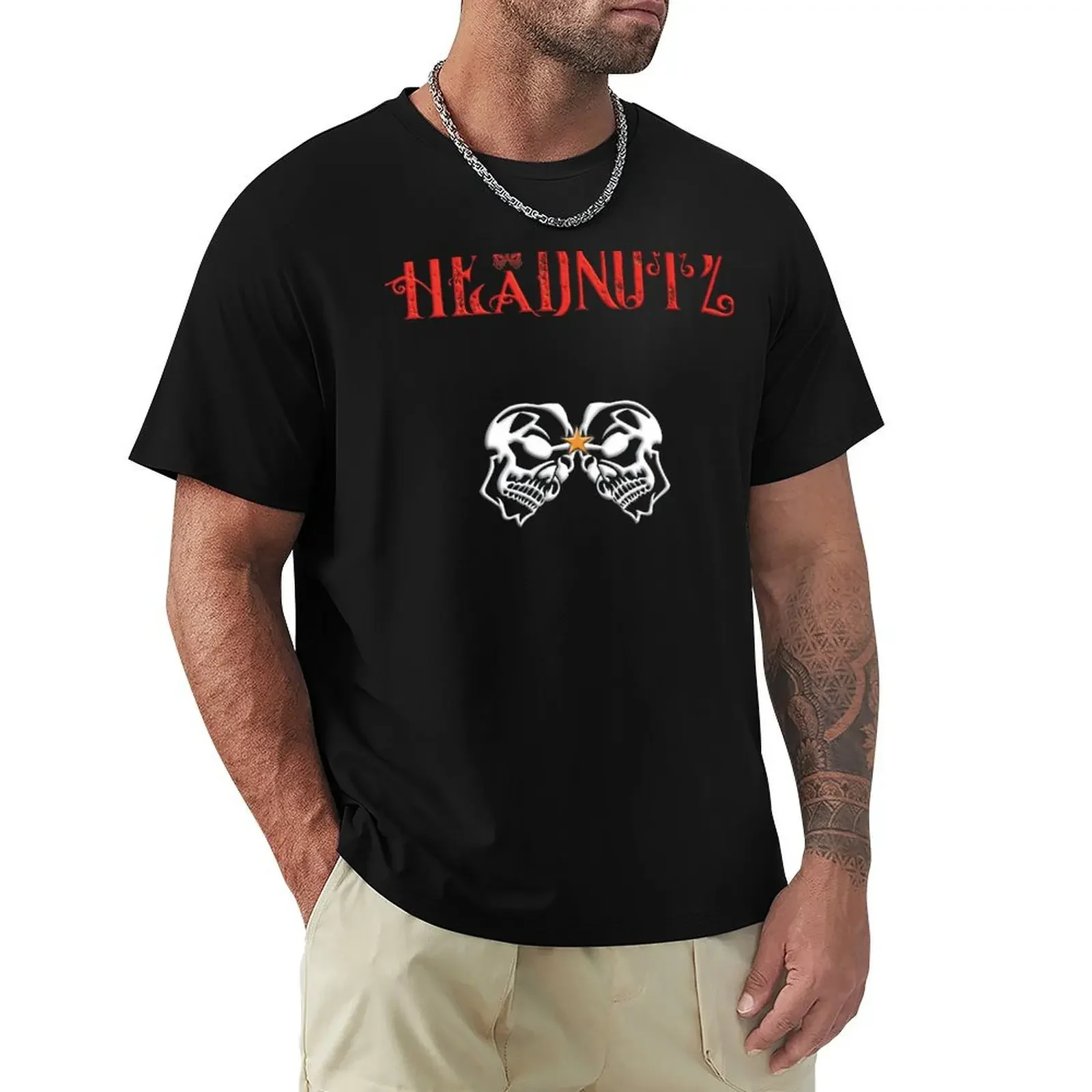 

Hednutz Bandshirt T-Shirt baggy shirts graphic t shirt vintage kawaii clothes anime tshirt Men's t-shirts