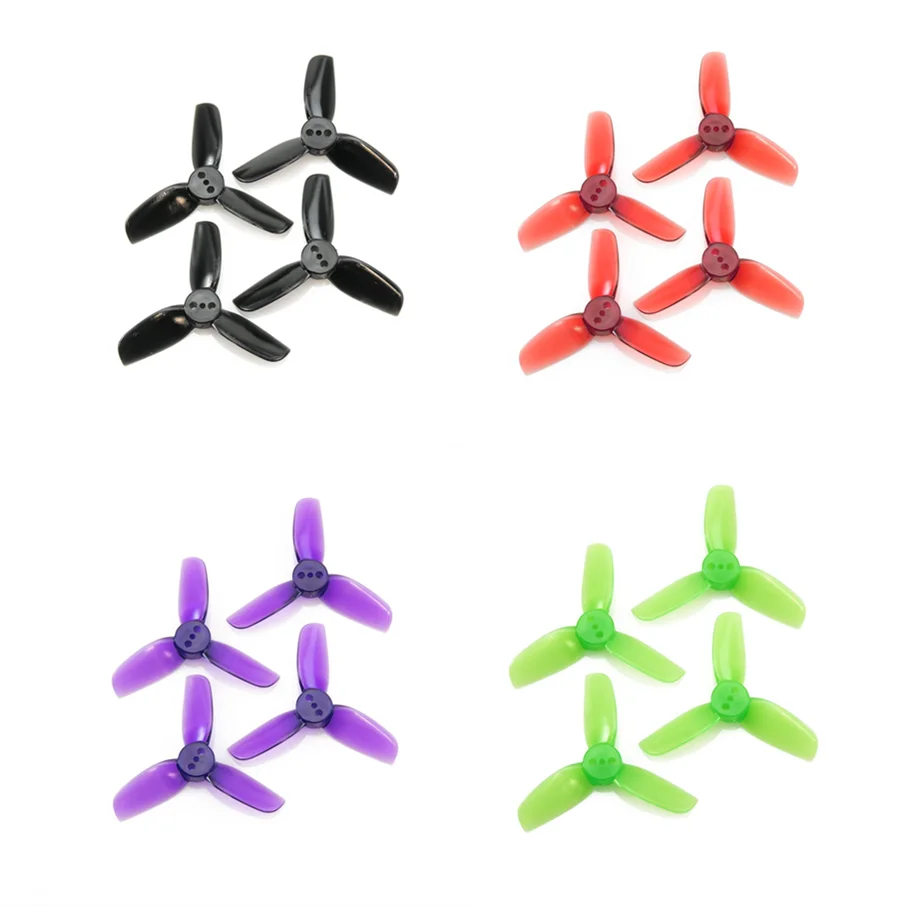 12 pares 24PCS HQProp HQ 2025 T2X2.5X3 2 polegadas 3 Blade Propeller Prop para T-Motor Brushless FPV RC Racing