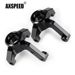 AXSPEED 1Set Aluminum Alloy Front Steering Knuckles for LOSI 1/24 Micro-B 2WD Buggy RC Car Upgrade Parts