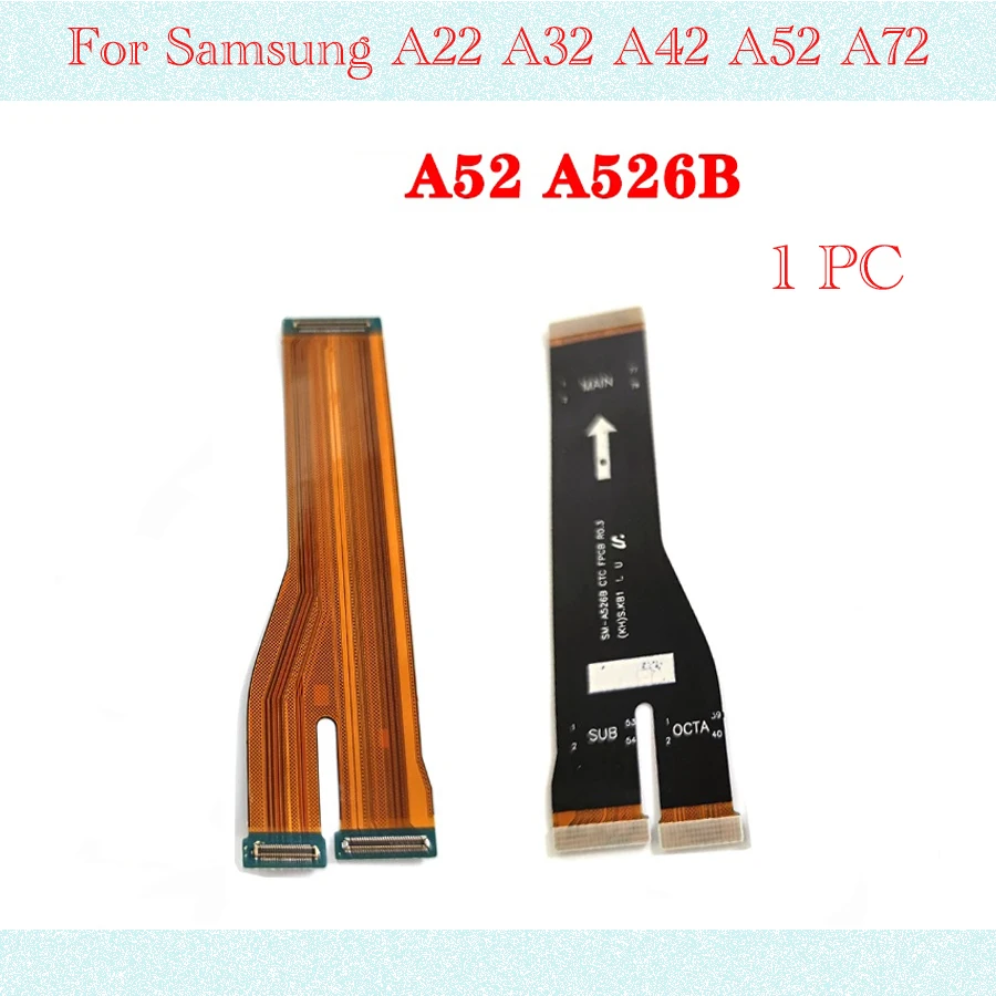 Złącze płyty głównej Flex dla Samsung Galaxy A22 A32 A42 A52 A72 LCD USB płyta główna Flex Ribbon