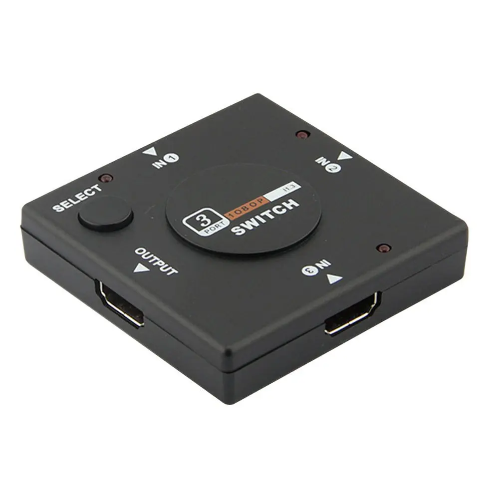 

Hot 1080P 3 in 1 Out HDMI-compatible Splitter HDMI-compatible Mini Switcher 3 to 1 TV Switch Box 3 Way Selector Dropshipping