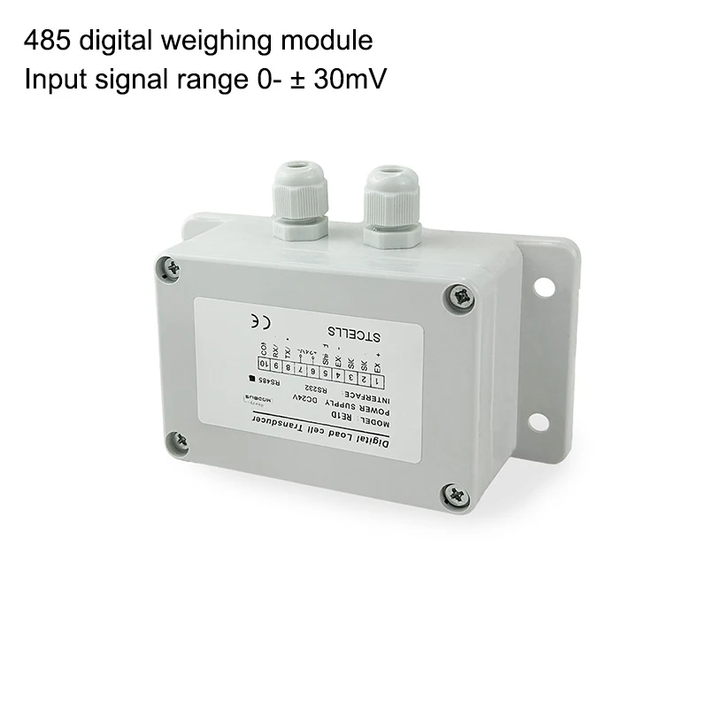 RE1D Digital Load Cell Transmitter High Precision Weighing Sensor Transducer Waterproof Signal Amplifier 485 Weighing Module