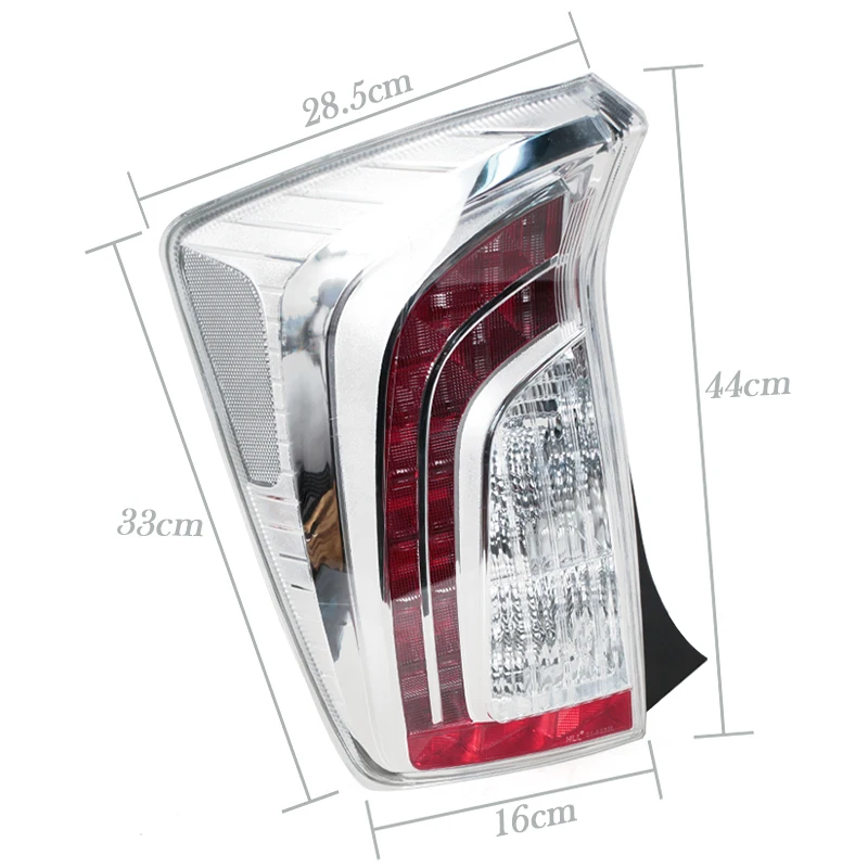Car Tail Light Assembly For Toyota Prius 2010-2013 2014 2015 Rear Bumper Tail Light Reverse Warning Brake Light Signal Lamp