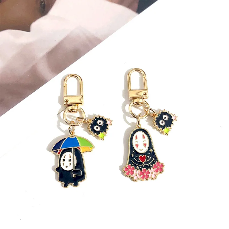 30pcs Oil Drop Alloy Cartoon Anime Faceless Woman Earrings Alloy Enamel Pendant Keychain Accessories CharmsDIY Making Jewelry