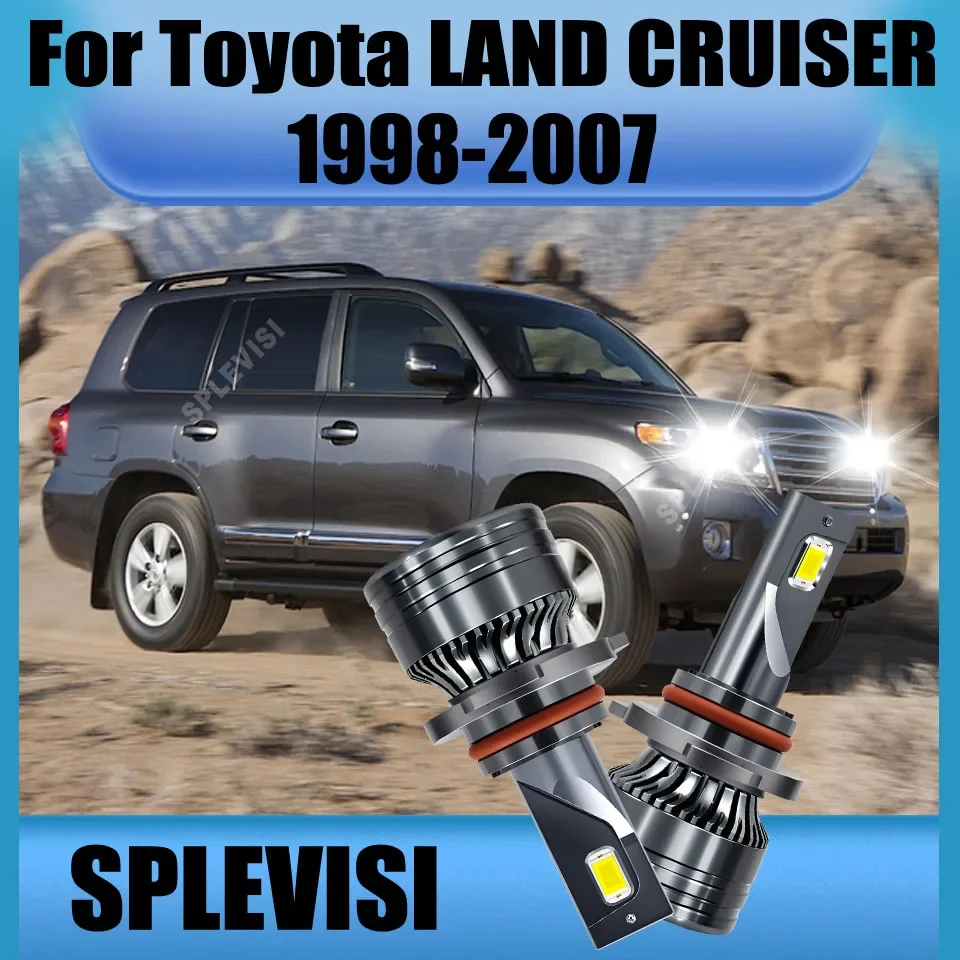 9005 9006 Headlight Bulbs – Legal High Brightness with Perfect Beam For Toyota LAND CRUISER 1998-2007 1999 2000 2001 2002 2003