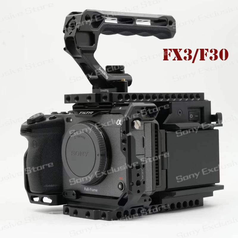 

FusionRig For Sony FX3/FX30 rabbit cage expansion module cineback