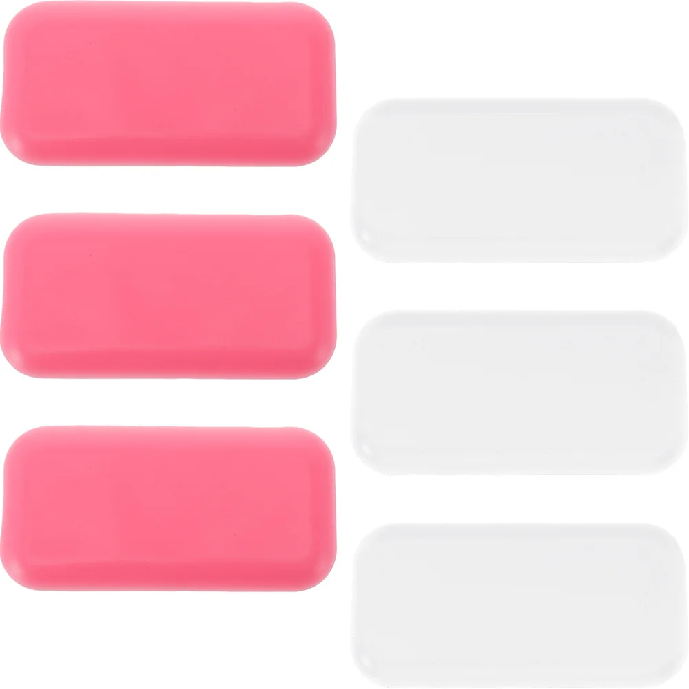 6 pezzi in silicone per innesto ciglia cuscinetti per fronte riutilizzabili supporto per ciglia finte strumenti per estensione ciglia forniture per estensione ciglia