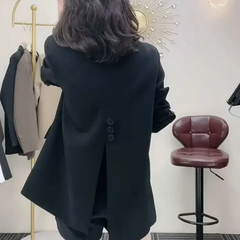 Veste de Bureau Professionnelle pour Femme, Tenue de Haute Qualité, Nouvel Arrivage, Printemps Automne 2025