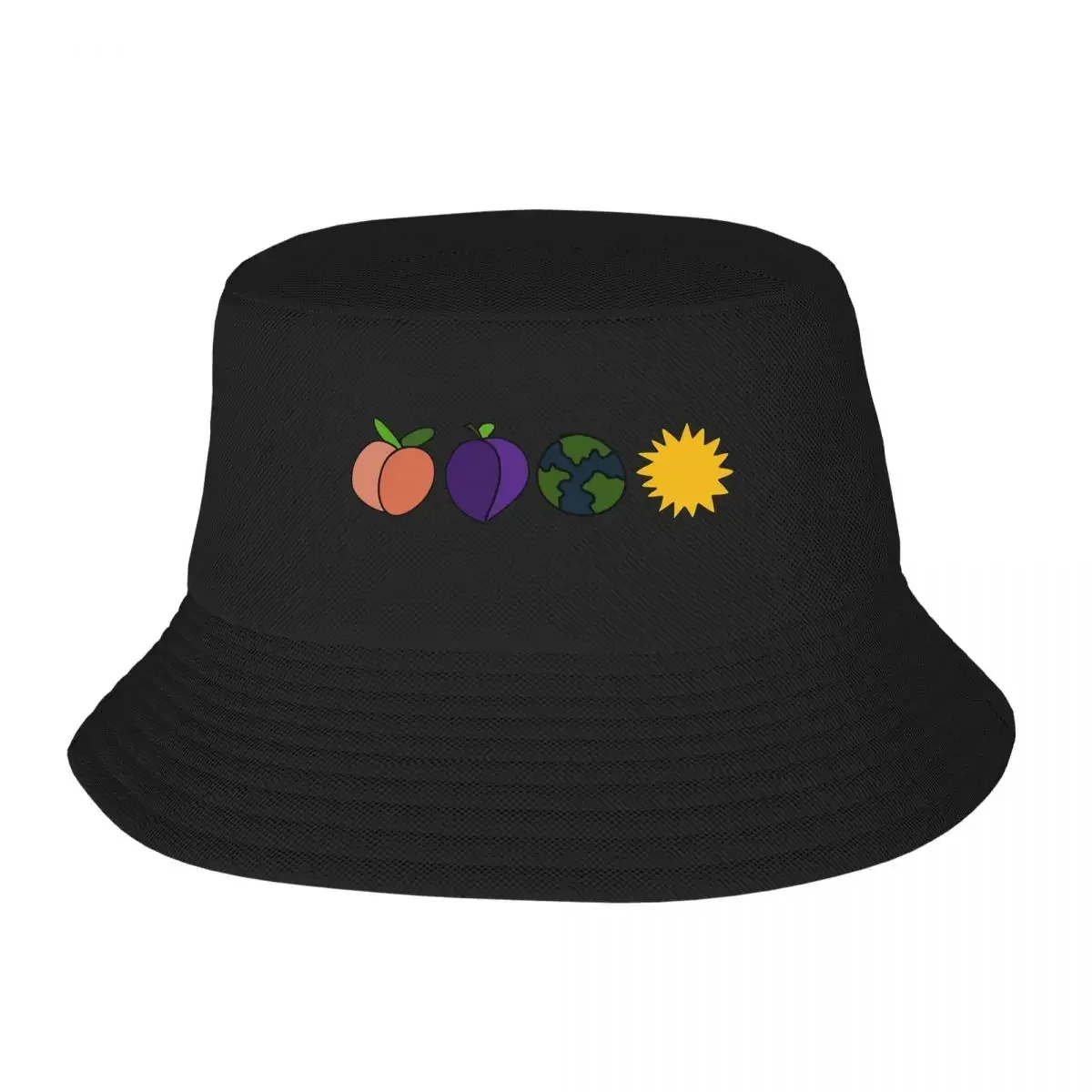 The Front Bottoms Peach Bucket Hats Panama For Kids Bob Hats Reversible Fisherman Hats Summer Beach Fishing Unisex Caps