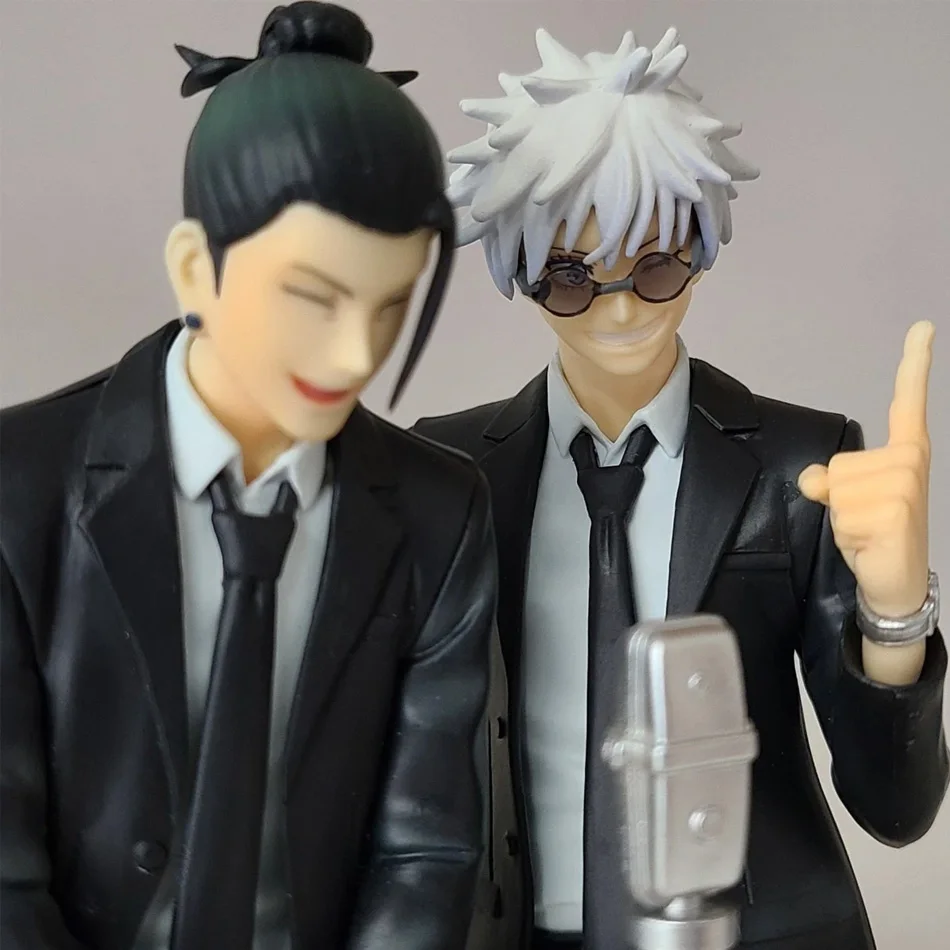 Jujutsu Kaisen Anime Figures Geto Suguru Gojo Satoru Doll Suit Series Collection Toys for Children Birthday Gifts