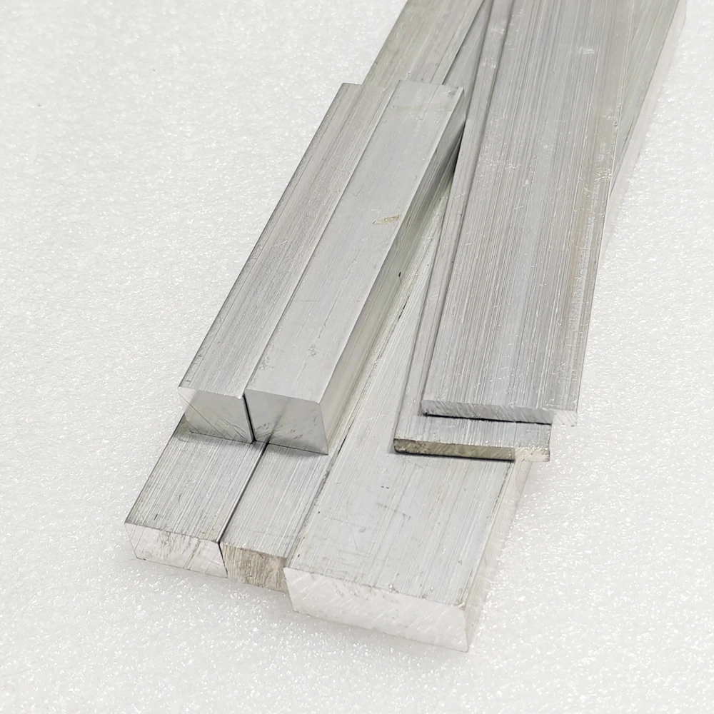 Aluminium Flat Bar Plate Alloy Rod Aluminum Flat Sheet CNC 3mm 4mm 5mm 6mm 8mm 10mm 12mm 14mm 15mm 16mm 18mm 20mm 22mm 25~30mm