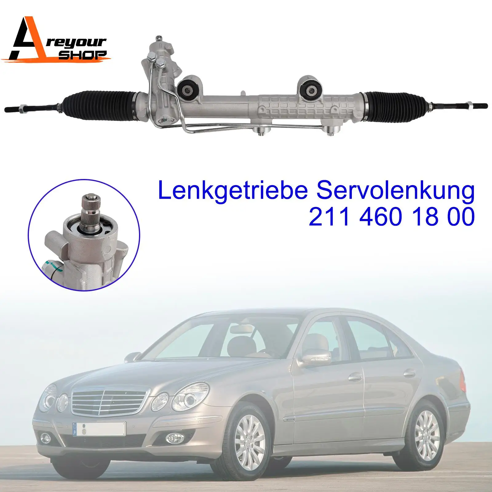 

Стойка гидроусилителя руля и шестерня в сборе для Mercedes-Benz W211 E320 E350 E500