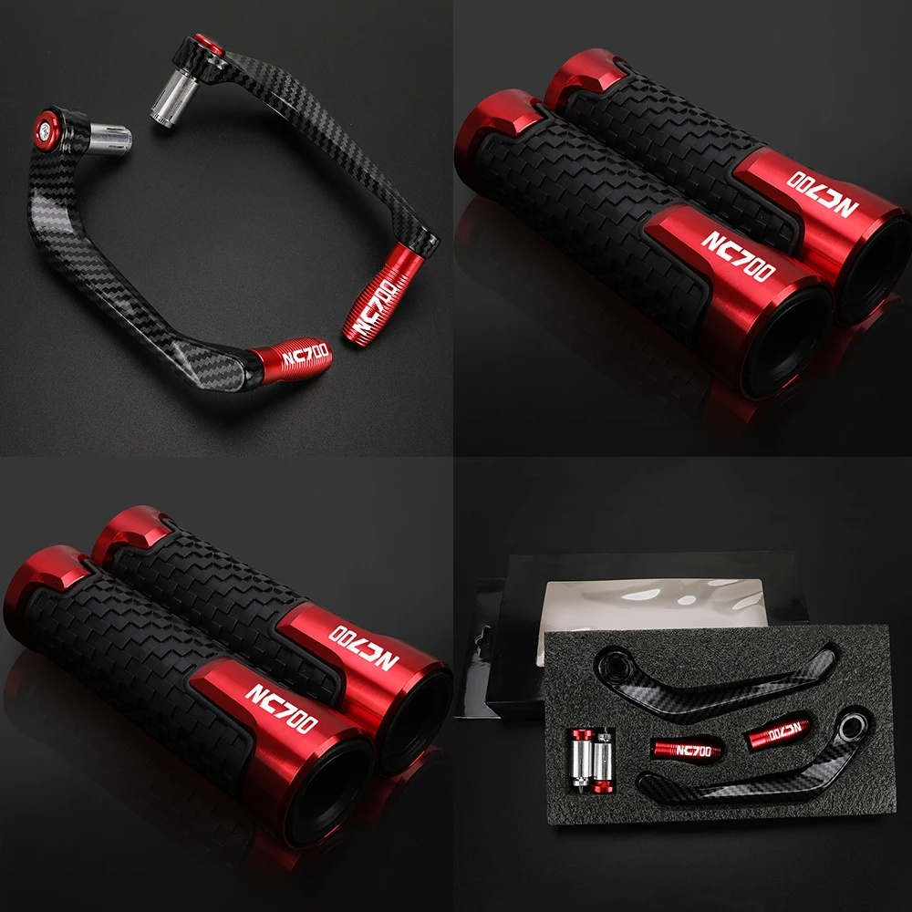 

For HONDA NC700 NC 700 2020 2021 2022 78'' 22MM Motorcycle Brake Clutch Levers Guard Protector Hand Handlebar Grips