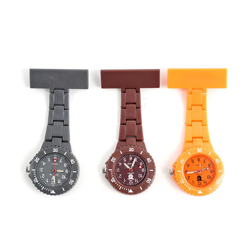 Orologio medico portatile colorato di Design orologio da infermiere con movimento al quarzo medico