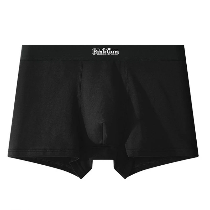 

Men Cotton Underwear Breathable Moisture Absorption Boxers Stretch Comfortable Boxershorts Man Sexy Shorts U Convex Pouch Trunks