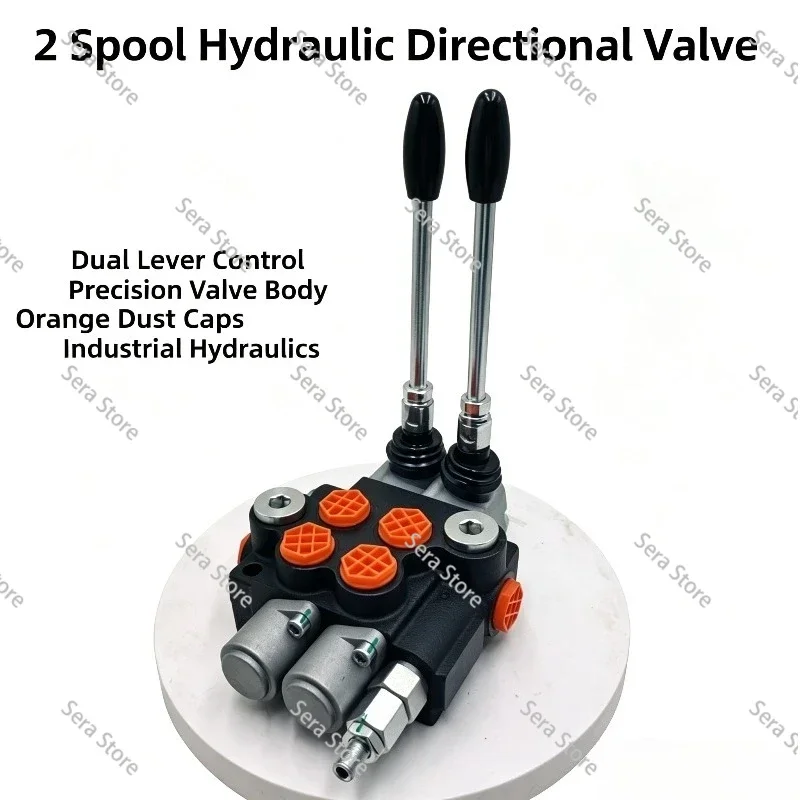 P40 Manual Hydraulic Monoblock Directional Control  Multi-way Spool Valve for Tractor Loader Agricultural Engineering Machinery
