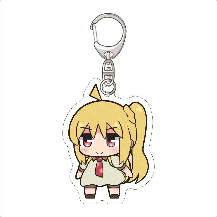 6CM Anime Cute Cartoon BOCCHI THE ROCK! Figures Kita Ikuyo Gotō Hitori Ijichi Nijika Cosplay Acrylic Keychains Fans Gifts