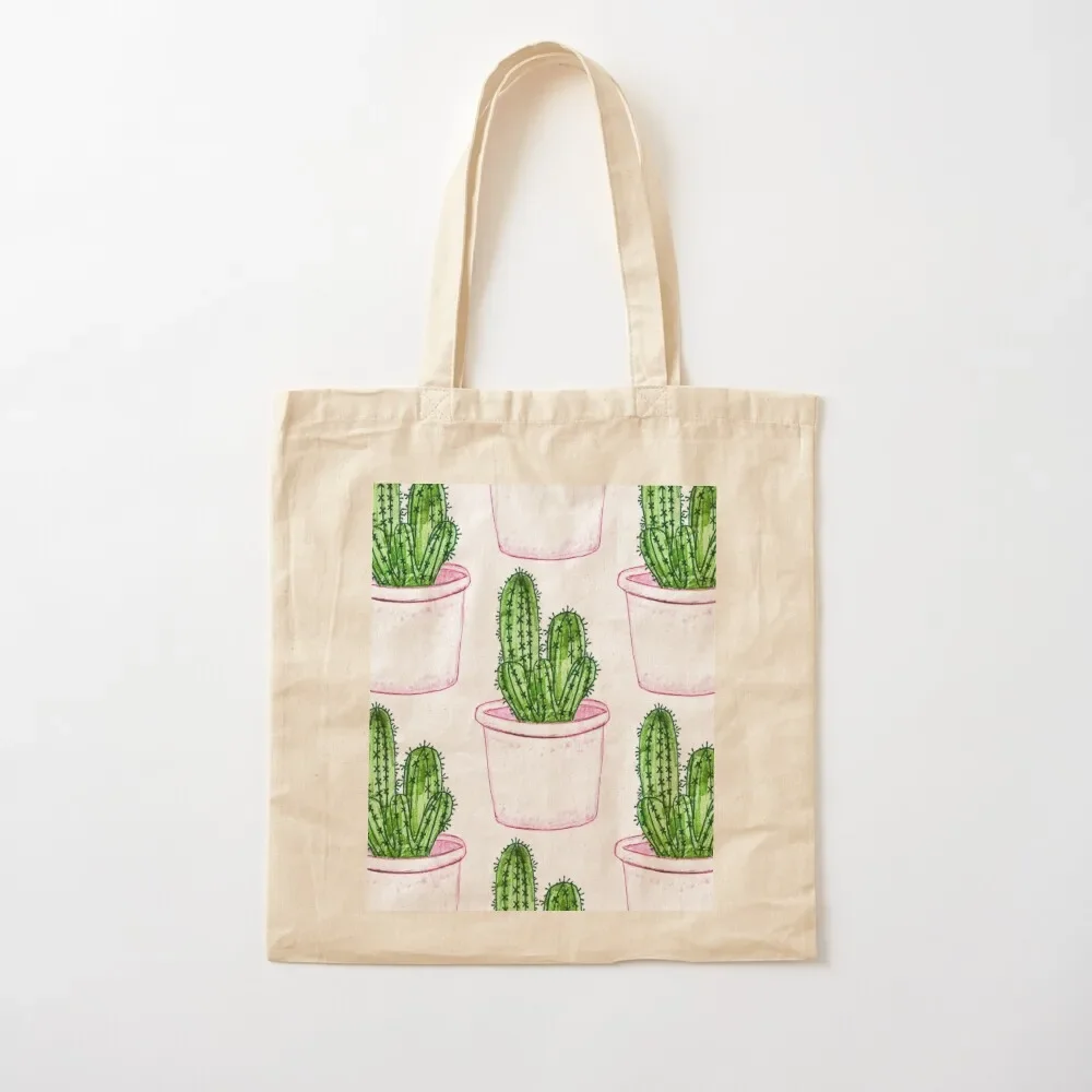 

Potted Cactus Tote Bag Handbags Eco bag Bag