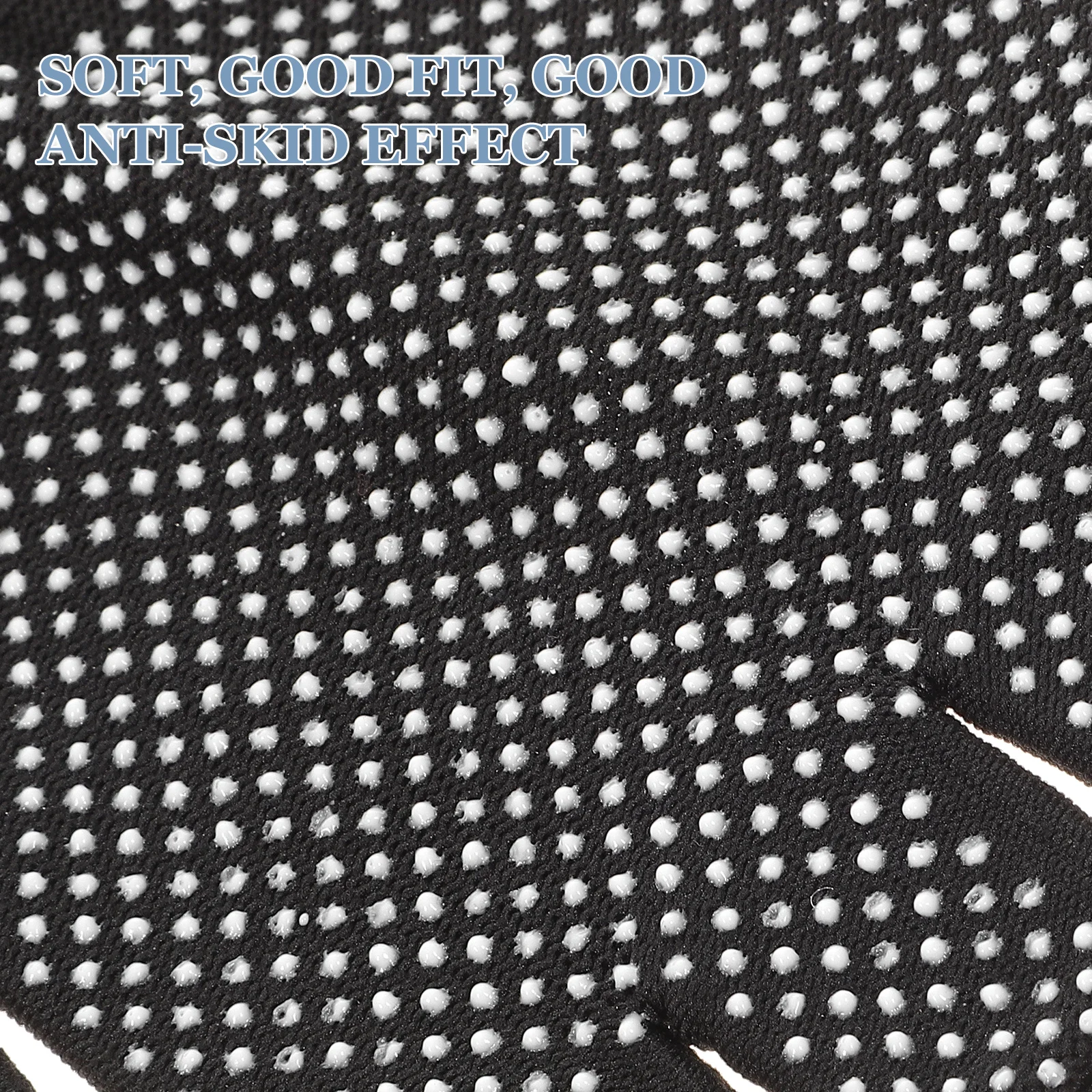 

15Pairs Grip Gloves Nylon Protective Half Finger Working Gloves for Aerospace Equipment Maintenance and Summer Use