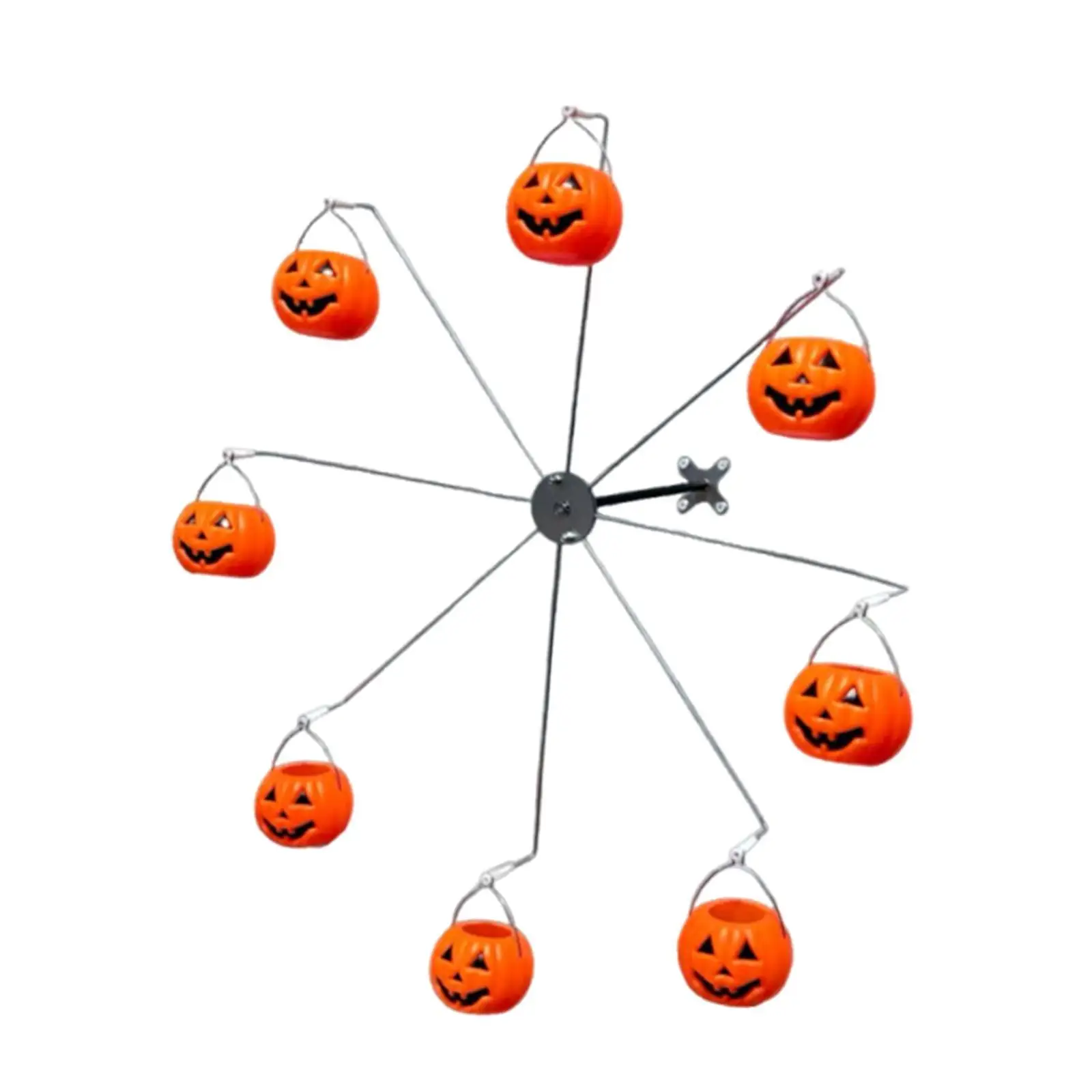 Ferris Wheel Bird Feeder Outdoor Halloween Decor Unique Dynamic Design Hummingbird Toy for Patio Backyard Lovers Thanksgiving