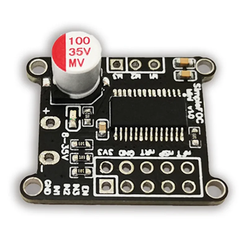 A14M Simplefocmini Brushless DC มอเตอร์บอร์ด FOC ไดร์เวอร์ควบคุม SVPWM อัลกอริทึมควบคุมโมดูลบอร์ดใช้งานง่าย