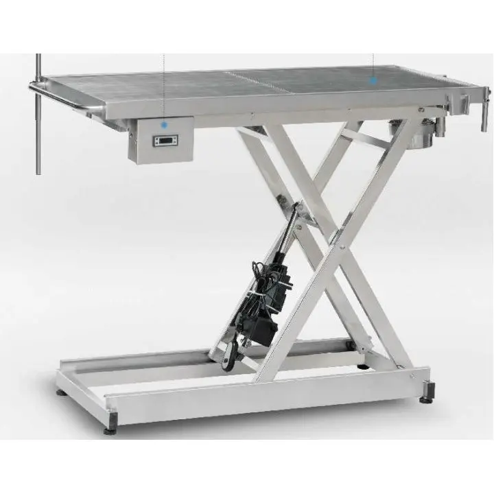 Veterinary theatre bed surgical operation electric height adjustable lifting table for vet