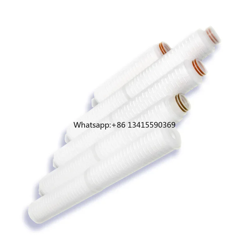 

Washable PE Polyester 2.5x10 Pleated Poly Sediment 5/10/ 20 Micron Water Filter Cartridge