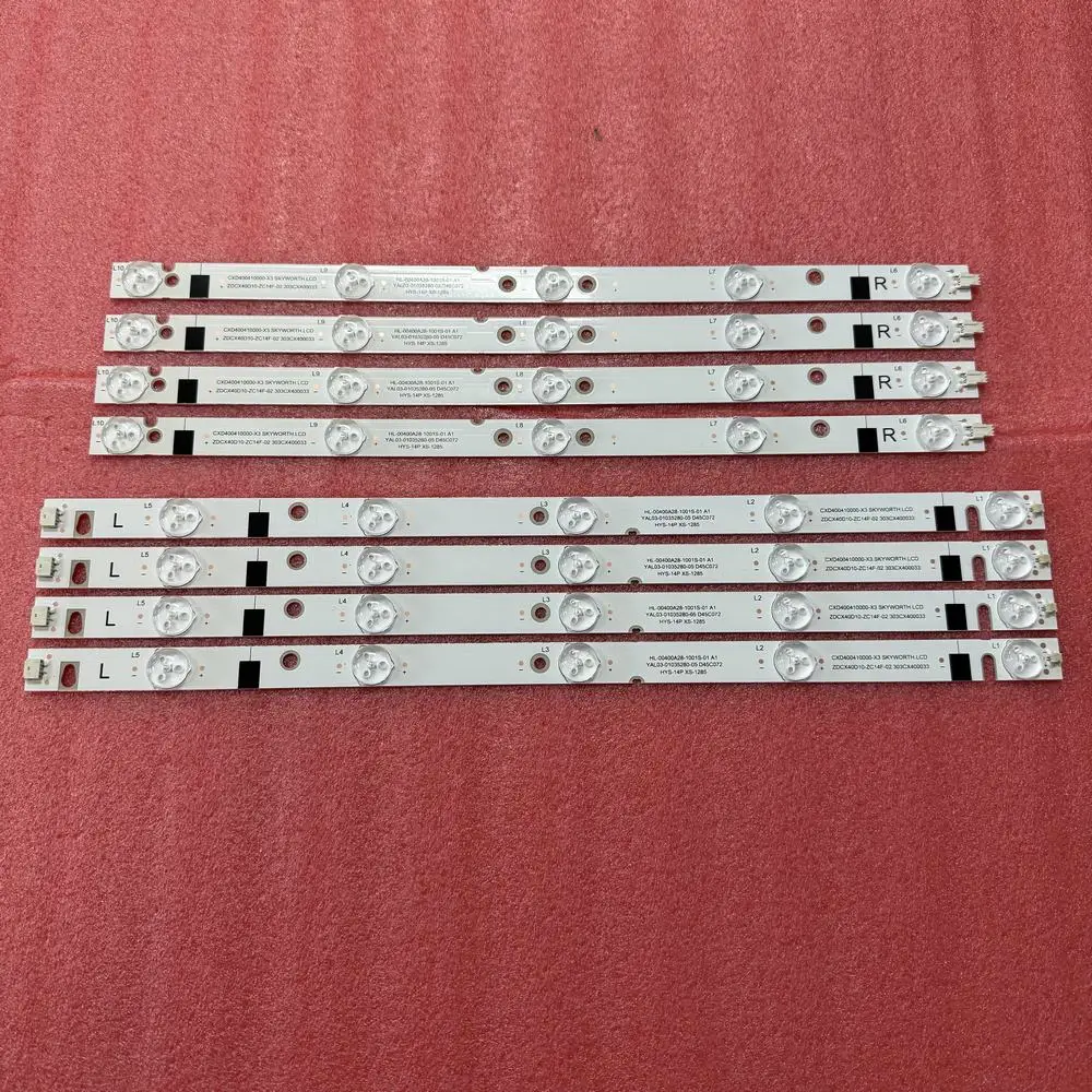 LED Strip For LED40S28T LT-40E560 SALORA 40LED1500 TELEFUNKEN TF-LED40S28T2 HL-00400A28-1001S-01 ZDCX40D10-ZC14F-02
