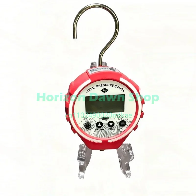 -0.1 ~ 5.0MPA Digital Manifold Pressure Gauge Refrigeration Tester Vacuum Pressure Meter HVAC Tester Freon Pressure