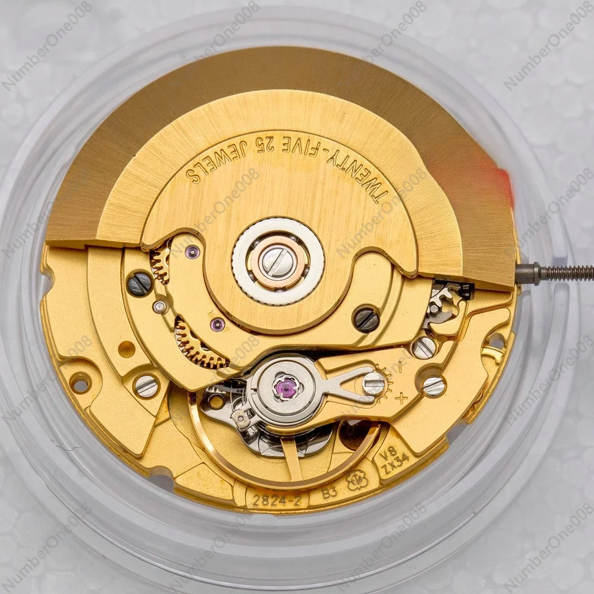 Swiss ETA2824-2 Gold Movement - ST2130 Automatic Mechanical Watch Movement Replacement for Seagull V8