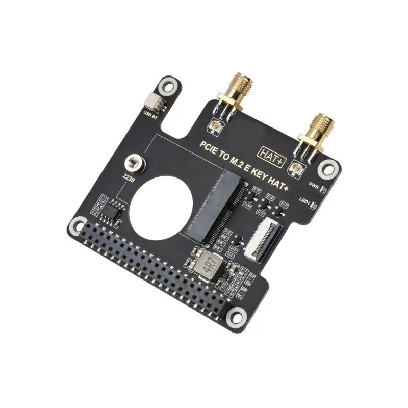 

652F PCle to M.2 E Adapter Board for RPi 5 and various 2230 (M.2 E Wireless Cards Efficient