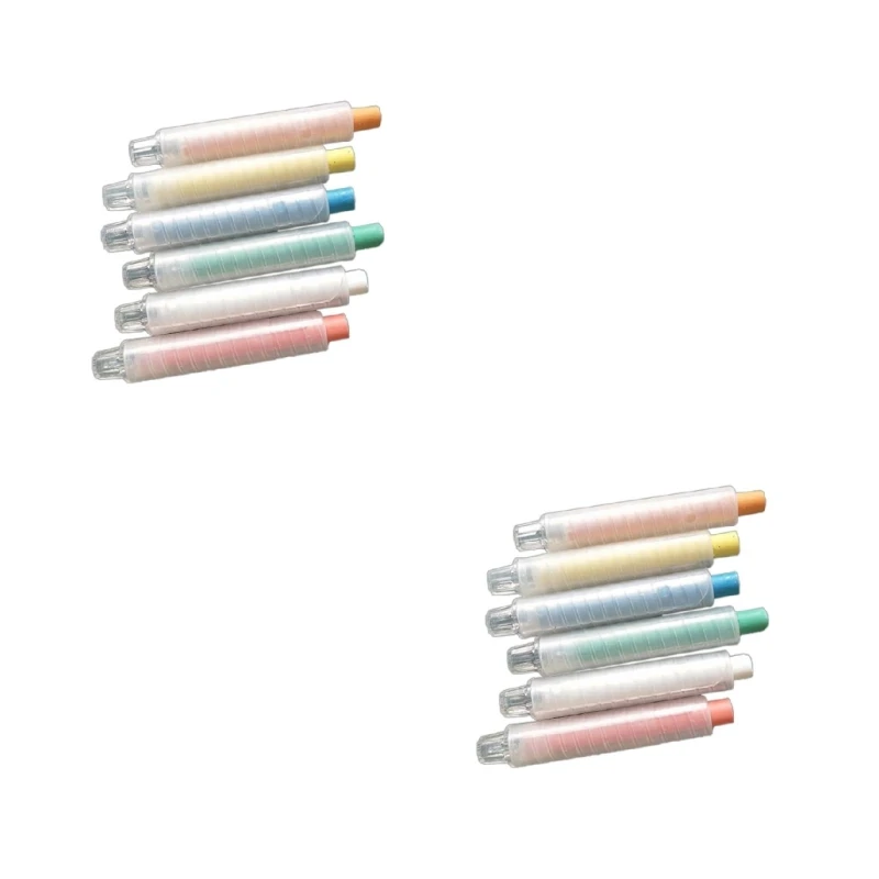 Универсальный беспыльный держатель для мела, моющийся поворотный дизайн, держатель для мела, длина 3,54 дюйма, диаметр 0,59