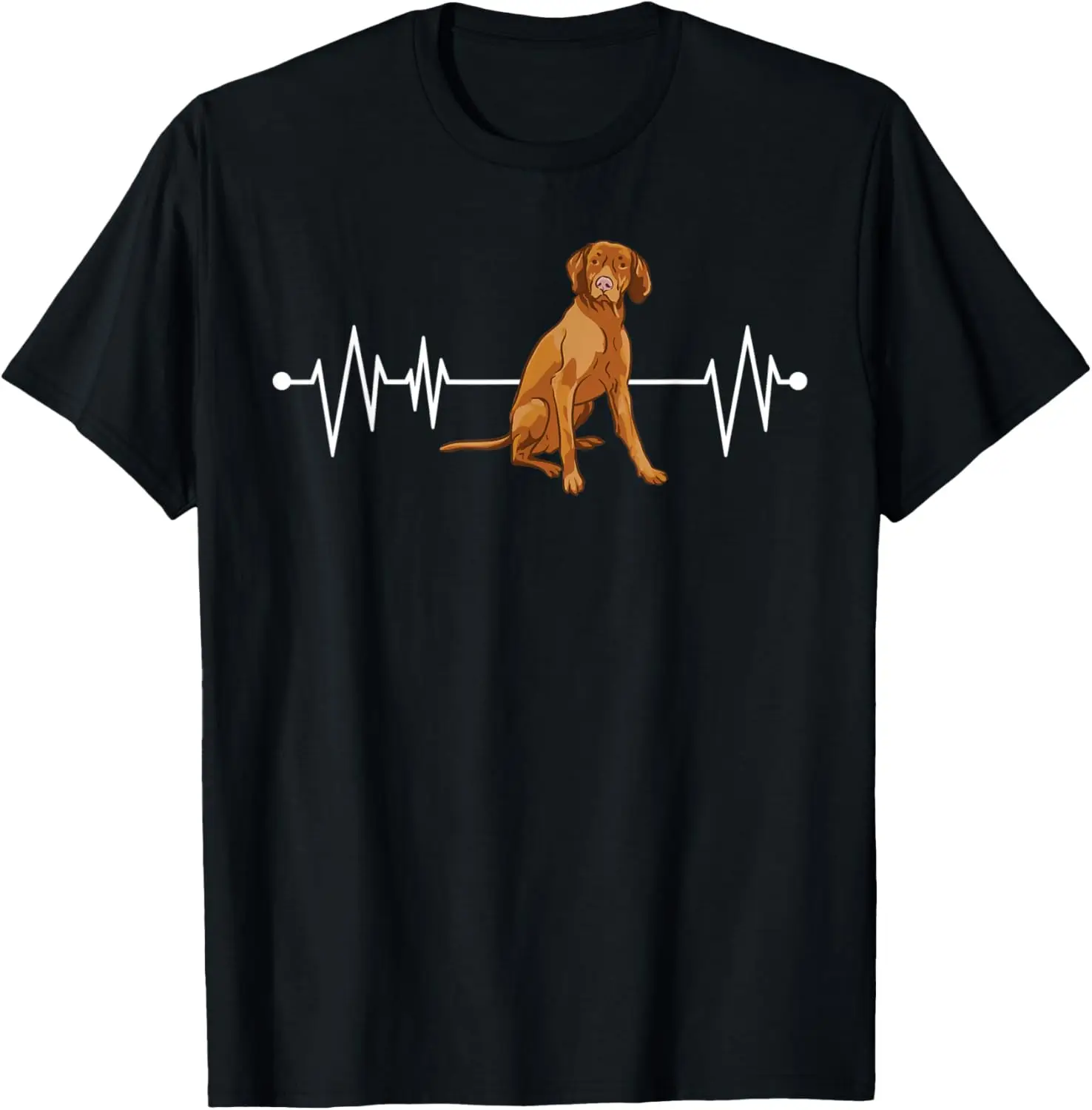 

Vizsla Heartbeat Угорская спортивная футболка с охотничьими собаками Breeders