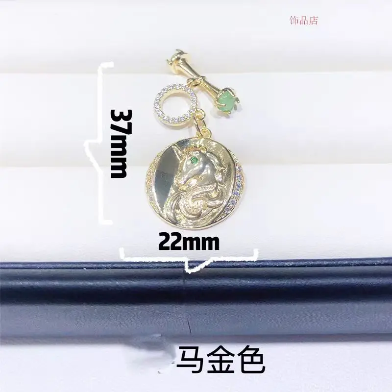 1pcs rabbit/unicorn OT clasp Jewelry accessory connector  wholesale  hook FPPJ 18k plated